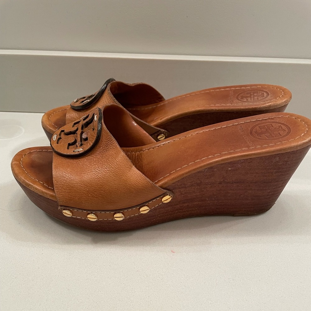 Tory Burch platform wedges